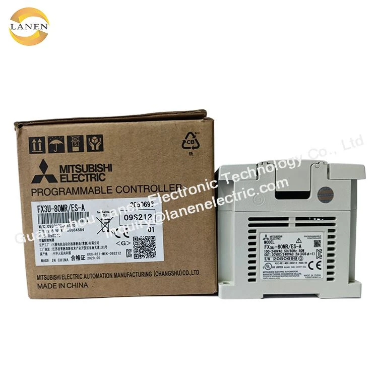 Controler PLC Mitsubishi seria FX3U Modul PLC FX3U-80MR/ES-A