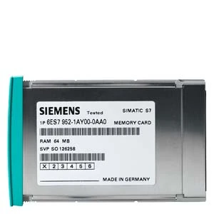 6ES7952-1AK00-0AA0 Card de memorie RAM 1 Mbyte