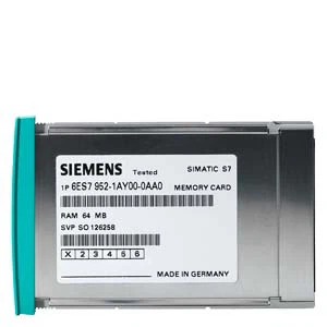 Siemens 6es 7952-1 al 00-0 aa 0 memorycard